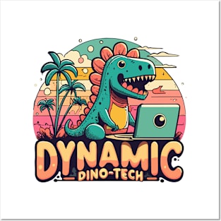 "Dynamic Dino-Tech" Posters and Art